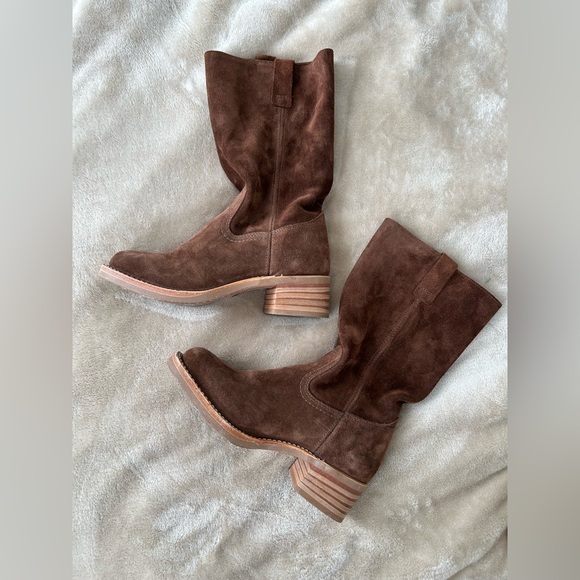 Frye Campus Suede 12R Boots